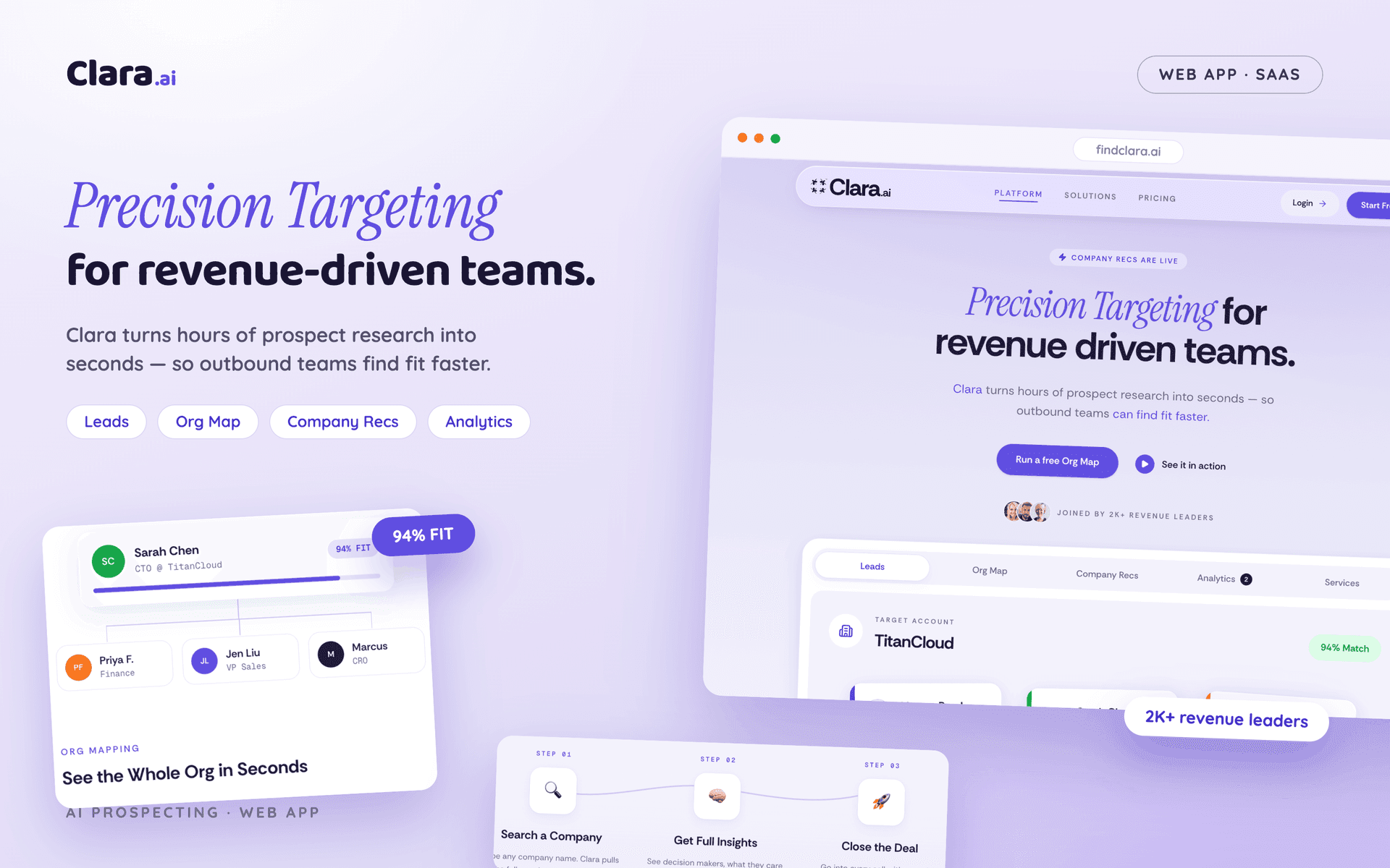 findclara.ai screenshot